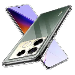 Custodia per Infinix Note 40 Pro+, Techsuit, Shockproof Clear, Trasparente