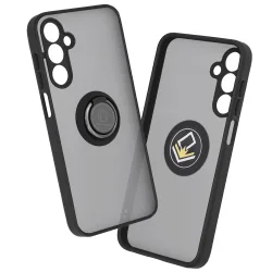 Custodia per Samsung Galaxy A25 A256, Techsuit, Glinth, Nera