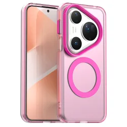 Custodia MagSafe per Huawei Pura 80 Ultra, Techsuit, CandyCase, Rosa