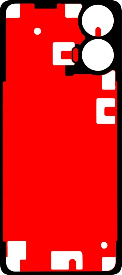 Adesivo Coperchio Batteria Motorola Moto G24, Service Pack 5D78C23855