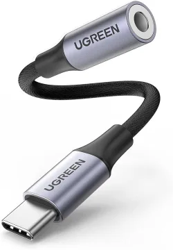 Adattatore Audio USB-C - 3.5mm UGREEN AV161, Grigio