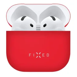 Custodia Fixed Silky per Apple AirPods 4, Rossa