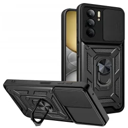 Custodia per Realme C75 5G / 14x, Techsuit, CamShield, Nera