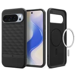 Custodia MagSafe per Google Pixel 10 Pro XL, Spigen, Caseology Parallax, Nera Opaca ACS09731