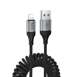 Cavo Dati e Ricarica USB-A - Lightning HOCO X121, 27W, 1.5m, Nero