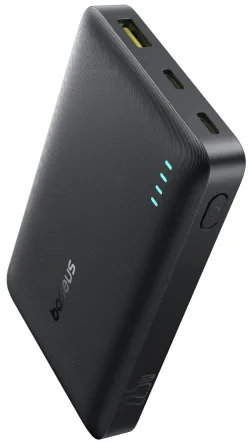Batteria Esterna Baseus EnerFill FP21, 10000mAh, 22.5W, QC + PD, 1 x USB-A - 2 x USB-C, Nera P1008210D123-00