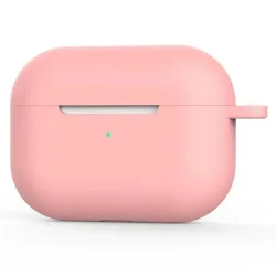 Custodia Techsuit Silicone per Apple AirPods 4, Rosa Scuro