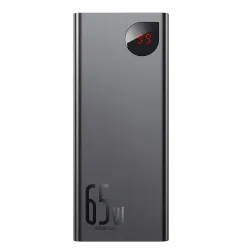 Batteria Esterna Baseus Adaman, 20000mAh, 65W, QC + PD, 1 x USB-C - 2 x USB-A, Nera PPIMDA-D01