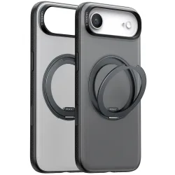 Custodia MagSafe per Apple iPhone 17 Air, Torras, Ostand R Fitness, Nera