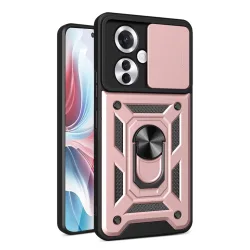 Custodia per Oppo Reno11 F, Techsuit, CamShield, Rosa