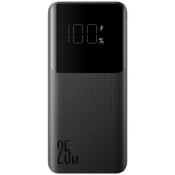 Batteria Esterna Joyroom JR-PBF20, 10000mAh, 25W, QC + PD, 1 x USB-C - 2 x USB-A, Nera