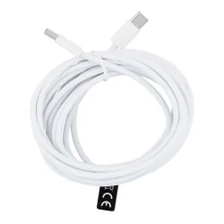 Cavo dati e ricarica USB-C - USB-C OEM HD26 Box, 30W, 3m, bianco