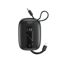 Batteria Esterna XO Design PR246, 10000mAh, 22.5W, PD, 1 x Lightning - 2 x USB-C, Nera
