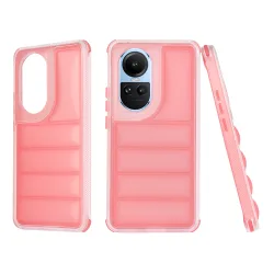 Custodia per Oppo Reno10 / Reno10 Pro, Techsuit, Wave Shield, Rossa