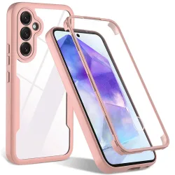 Custodia per Samsung Galaxy S24+ S926, Techsuit, ColorVerse 360, Rosa