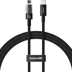 Cavo Dati e Ricarica USB-C - Lightning Baseus Gem, 20W, 1m, Nero P10373001111-00