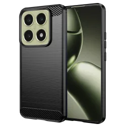 Custodia per Xiaomi 14T, Techsuit, Carbonio, Nera
