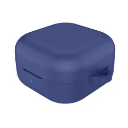 Custodia Techsuit Silicone per Samsung Galaxy Buds4 / Buds4 Pro, Blu Navy