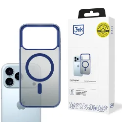 Custodia MagSafe per Apple iPhone 17 Pro Max, 3MK, Frosty MagCase, Blu
