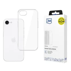 Custodia per Apple iPhone 17e / 16e, 3MK, Clear, Trasparente