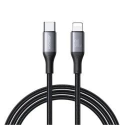 Cavo Dati e Ricarica USB-C - Lightning Joyroom S-A28 Flash, 30W, 2m, Nero