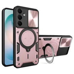 Custodia per Samsung Galaxy S26 Plus S947, Techsuit, CamGuard Pro, Rosa Oro