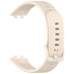 Cinturino Techsuit W082 per Huawei Band 11 / 11 Pro, Crema