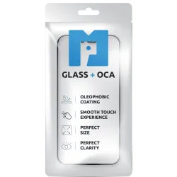 Vetro Schermo + OCA MP compatibile con Apple iPhone 15 Plus, Nero