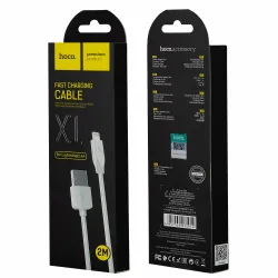 Cavo Dati e Ricarica USB-A - Lightning HOCO Rapid X1, 18W, 2m, Bianco