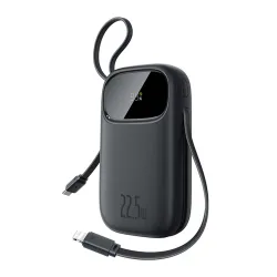 Batteria Esterna Baseus EnerFill FC31, 10000mAh, 22.5W, QC + PD, 1 x Lightning - 1 x USB-A - 2 x USB-C, Nera P10082106123-00