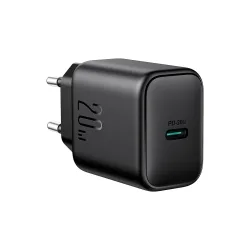 Caricabatterie Rete Joyroom JR-TCF20, 20W, 3A, 1 x USB-C, Nero