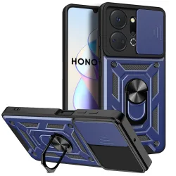 Custodia per Honor X7a, Techsuit, CamShield, Blu