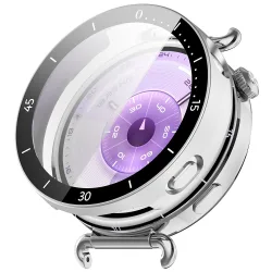 Custodia Techsuit Defense360 Pro Bezel per Huawei Watch GT 6 41mm, Argento
