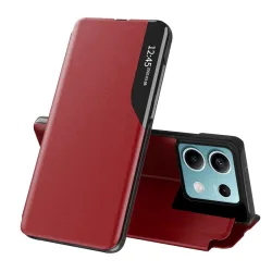 Custodia per Xiaomi Redmi Note 13 5G, Techsuit, eFold, Rossa