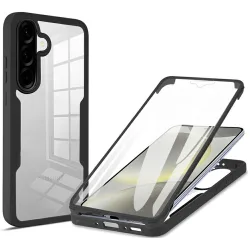 Custodia per Samsung Galaxy A37 5G, Techsuit, ColorVerse 360, Nera