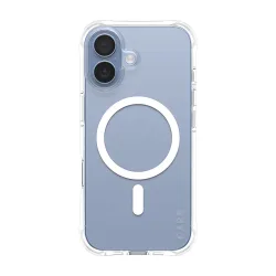 Custodia MagSafe per Apple iPhone 17, PanzerGlass, Care Fashionable, Trasparente Bianca