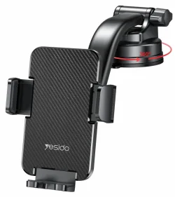 Supporto Auto Yesido C172, 4 pollici - 7 pollici, Nero