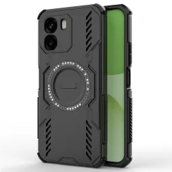 Custodia MagSafe per Oppo A6 4G, Techsuit, ArmorMag, Nera