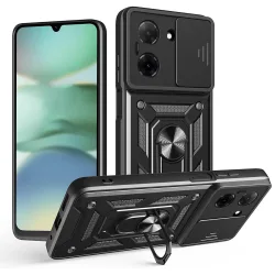 Custodia per Xiaomi Redmi A5 4G (Regionale), Techsuit, CamShield, Nera