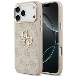 Custodia per Apple iPhone 17 Pro Max, Guess, Big 4G Logo Classic, Rosa Dorato
