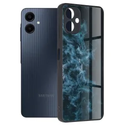 Custodia per Samsung Galaxy A06 A065, Techsuit, Glaze, Blu