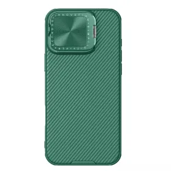 Custodia MagSafe per Apple iPhone 16 Pro Max, Nillkin, CamShield Prop, Verde