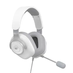 Cuffie Gaming 3.5mm HAVIT H2230d, 1.8m, Bianche