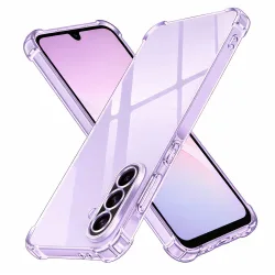 Custodia per Samsung Galaxy A37 5G, Techsuit, Shockproof Clear, Trasparente