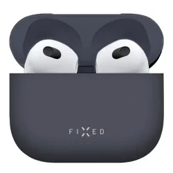 Custodia Fixed Silky per Apple AirPods 4, Blu
