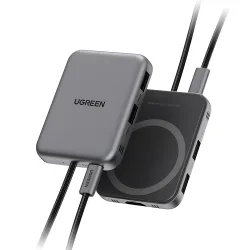 Hub USB-C UGREEN CM896 (65759), 7in1, Grigio