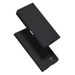 Custodia per Samsung Galaxy A05s A057, Techsuit, Magskin Book, Nera