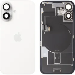 Copertura Batteria Apple iPhone 16, Bianco, Swap Premium