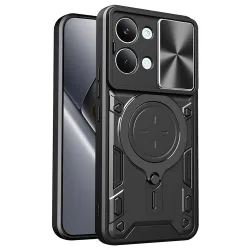Custodia per Xiaomi Poco X8 Pro Max, Techsuit, CamGuard Pro, Nera