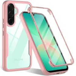 Custodia per Samsung Galaxy A26 A266, Techsuit, ColorVerse 360, Rosa